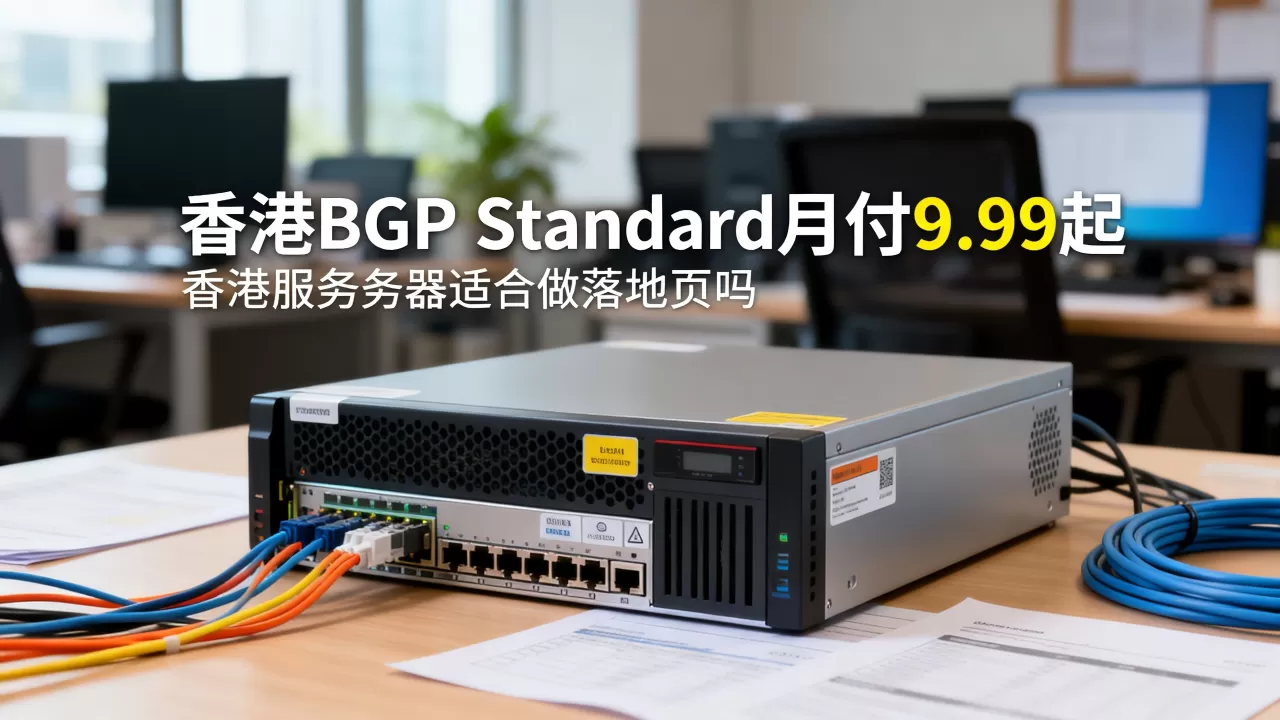 香港BGP Standard月付9.99起好用吗?香港服务器适合做落地页吗 香港BGP Standard月付9.99起好用吗?香港服务器适合做落地页吗