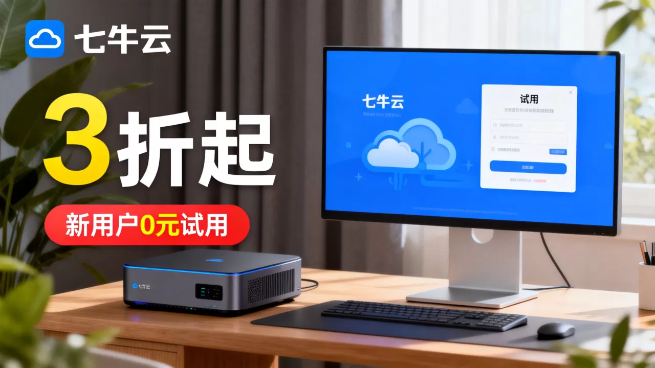 七牛云618大促真的3折起吗？新用户0元试用攻略