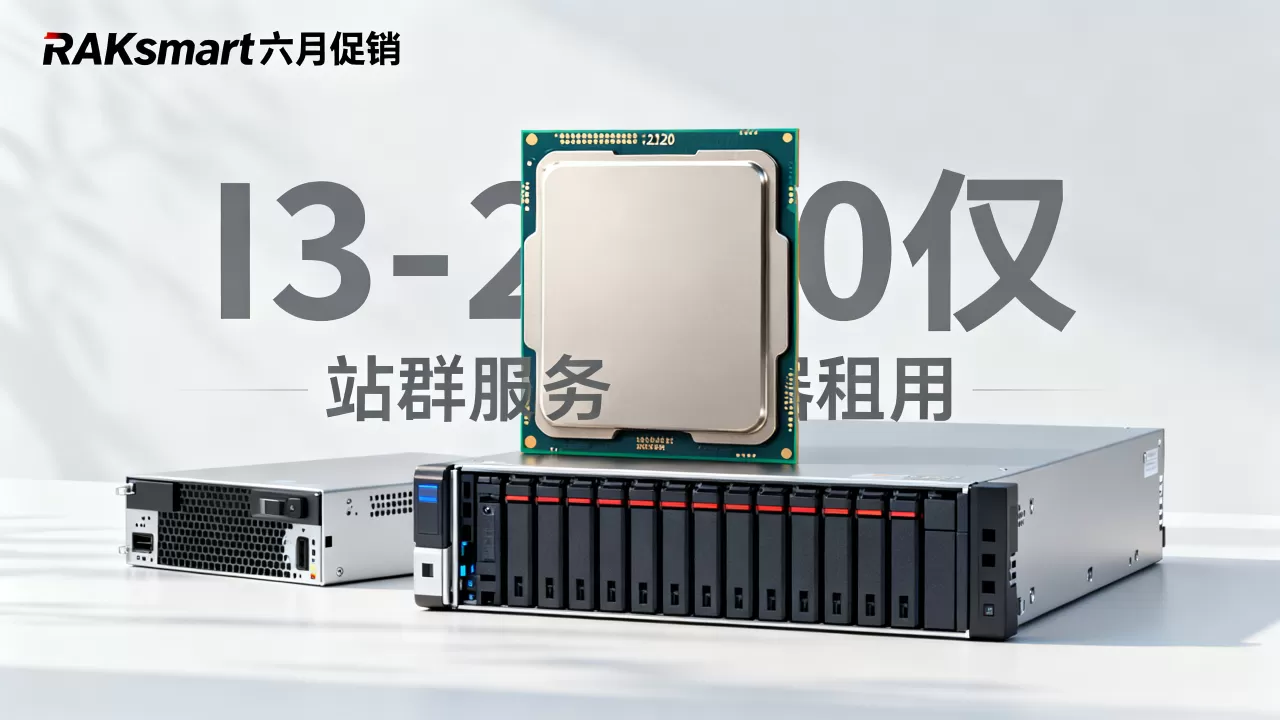 RAKsmart六月促销I3-2120仅,RAKsmart站群服务器租用多少钱 RAKsmart六月促销I3-2120仅,RAKsmart站群服务器租用多少钱