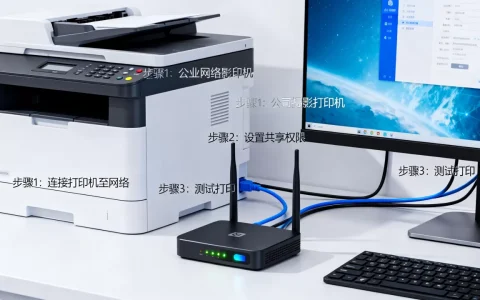 公司安装网络打印机怎么设置？企业网络打印机共享故障排除