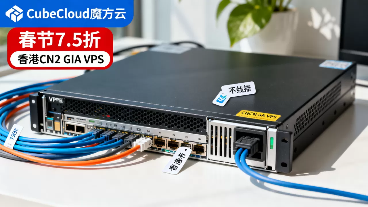 CubeCloud魔方云VPS春节7.5折是真的吗?香港CN2 GIA VPS推荐 CubeCloud魔方云VPS春节7.5折是真的吗?香港CN2 GIA VPS推荐