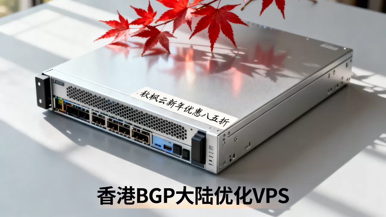 秋枫云新年优惠八五折是真的吗？香港BGP大陆优化VPS推荐