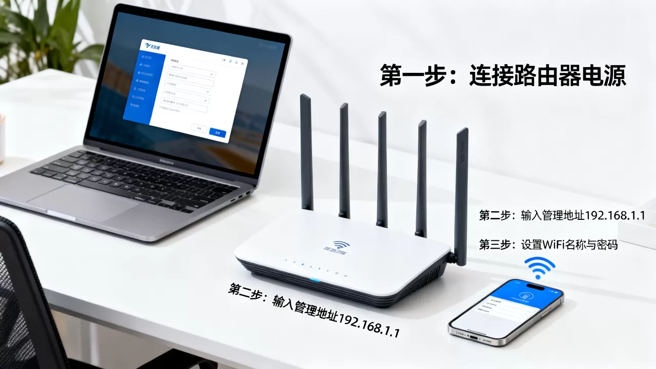 公司网络装无线路由器怎么设置？路由器怎么设置密码
