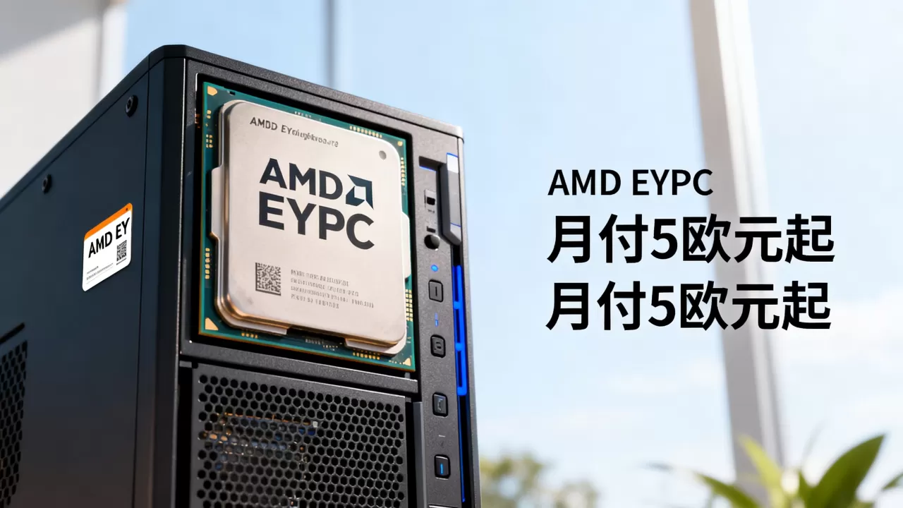 AlphaVPS月付5欧元起值得买吗？高性价比AMD EYPC VPS推荐