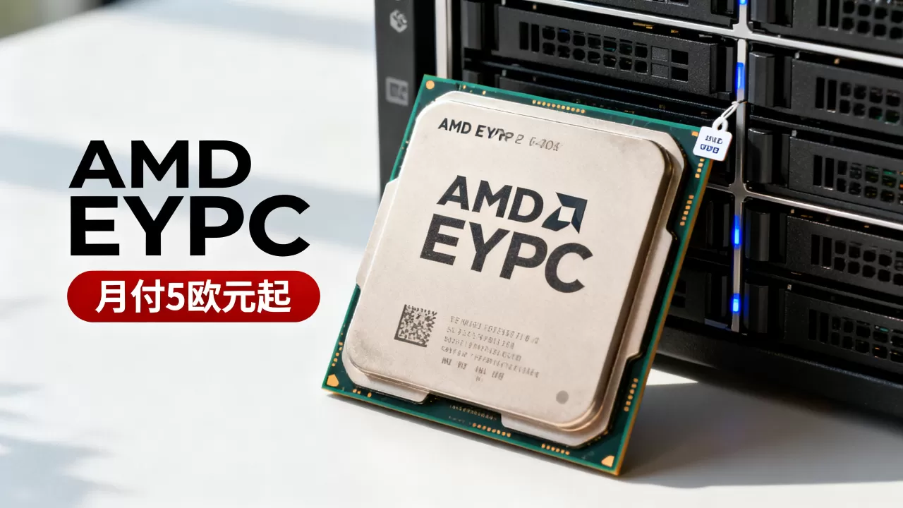 AlphaVPS月付5欧元起值得买吗？高性价比AMD EYPC VPS推荐