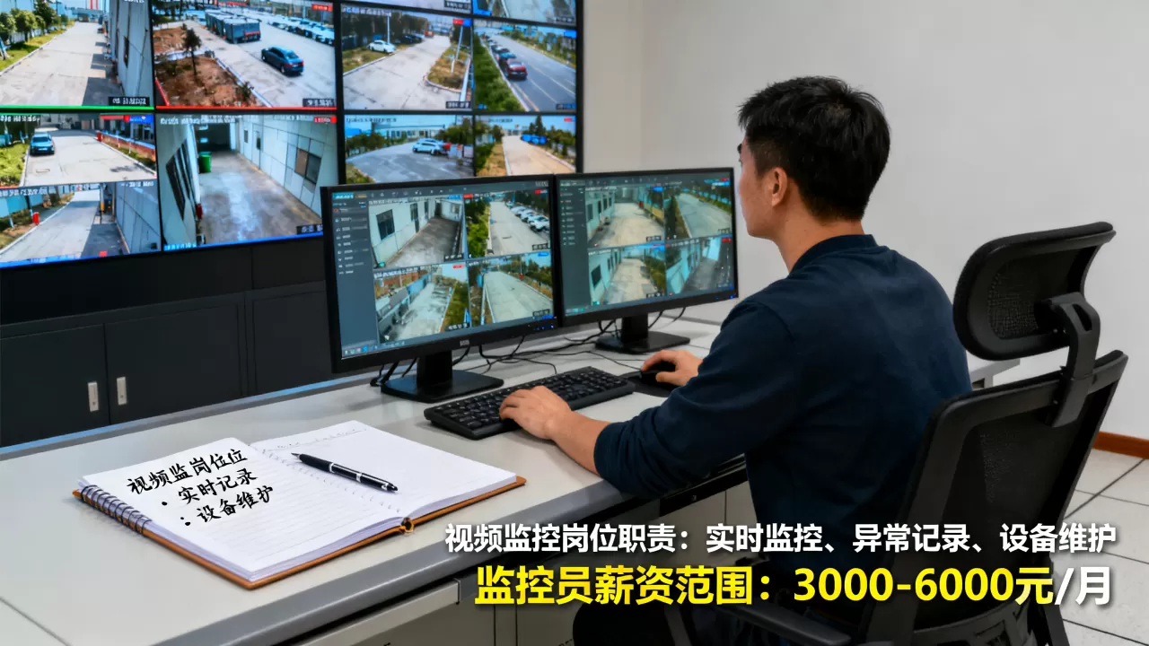 公司视频监控岗位是做什么的?监控员工资一般多少 公司视频监控岗位是做什么的?监控员工资一般多少