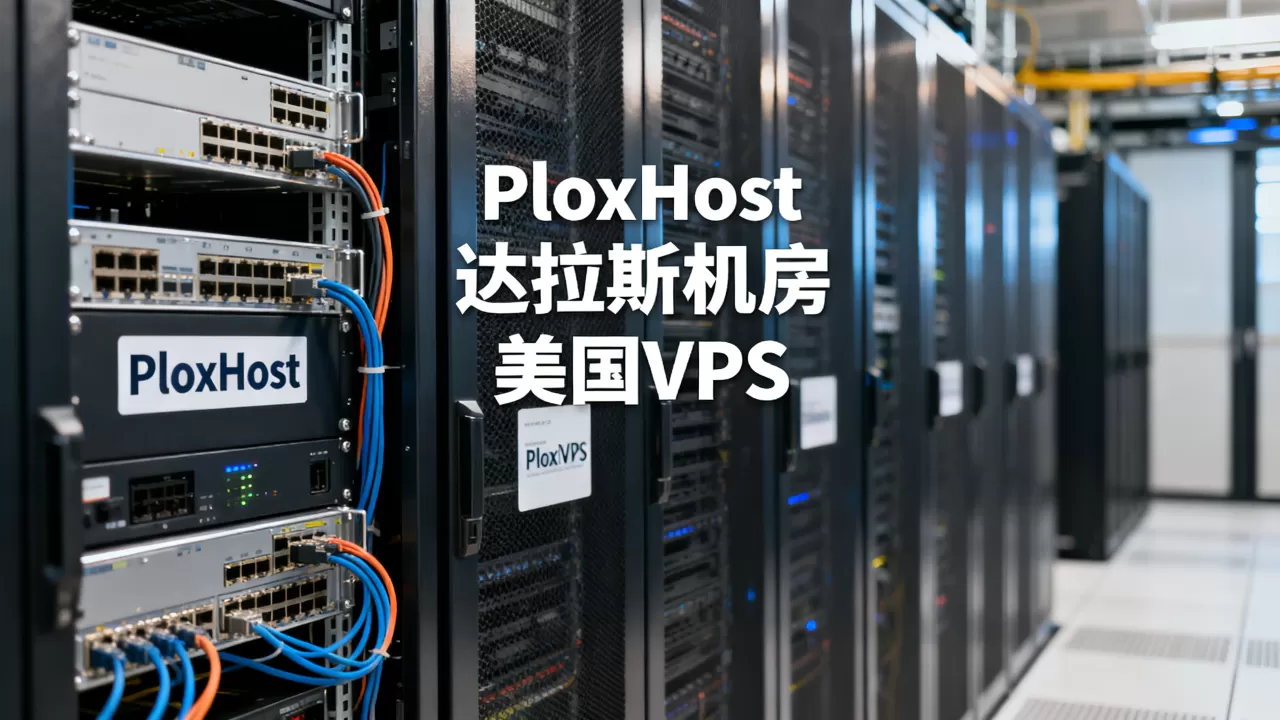 PloxHost美国独服达拉斯机房性能如何？美国VPS推荐
