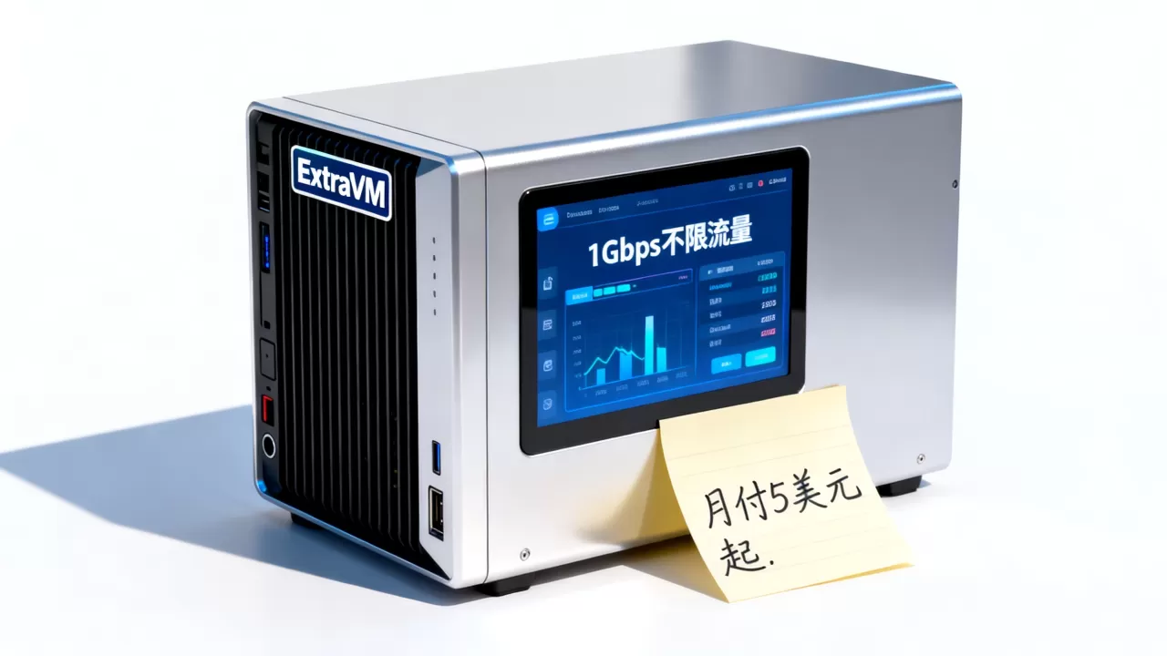ExtraVM国外VPS月付5美元起好用吗?1Gbps不限流量VPS推荐 ExtraVM国外VPS月付5美元起好用吗?1Gbps不限流量VPS推荐