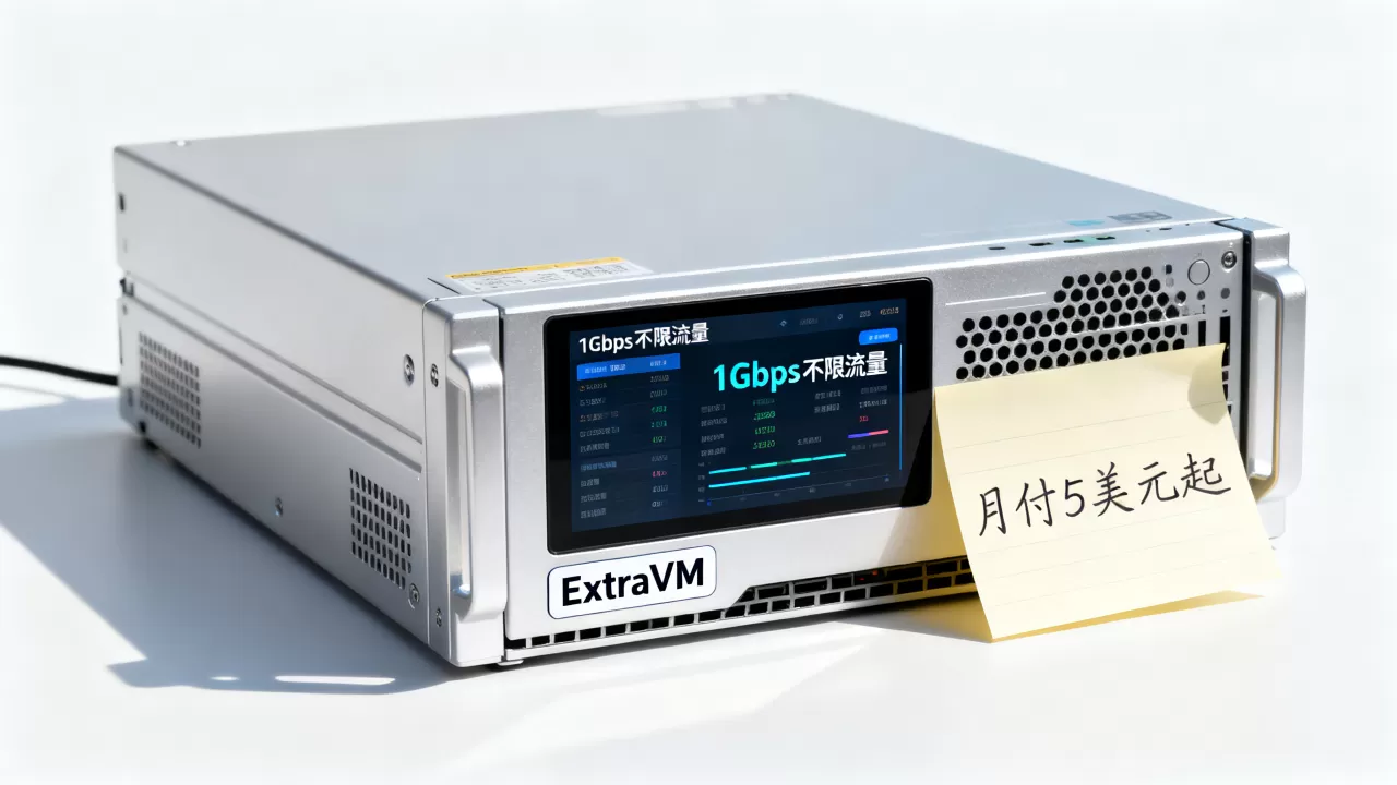 ExtraVM国外VPS月付5美元起好用吗?1Gbps不限流量VPS推荐 ExtraVM国外VPS月付5美元起好用吗?1Gbps不限流量VPS推荐