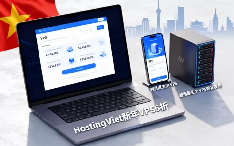 HostingViet新年VPS6折是真的吗？越南原生IP VPS购买攻略