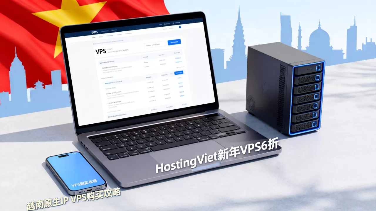 HostingViet新年VPS6折是真的吗？越南原生IP VPS购买攻略