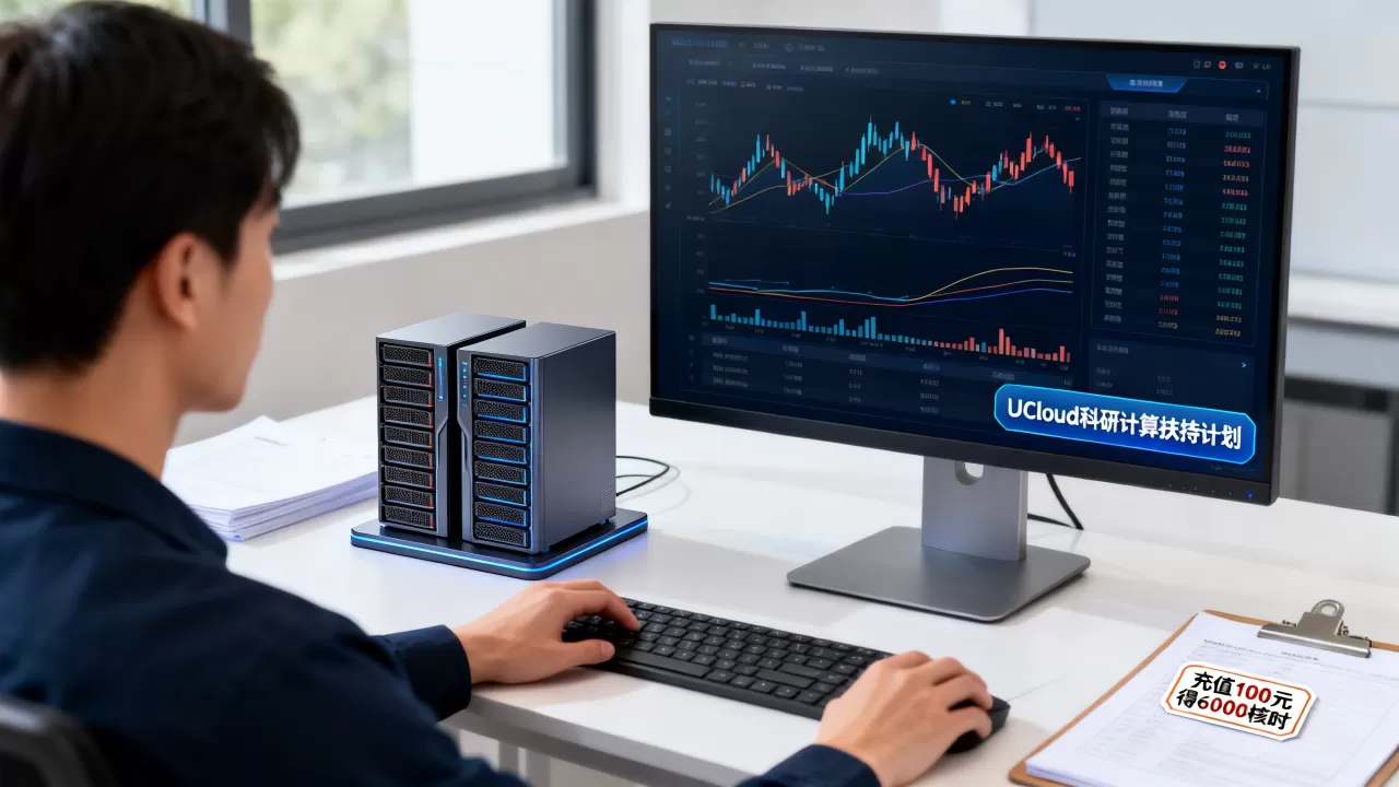UCloud充值100元得6000核时算力是真的吗?科研计算扶持计划详情 UCloud充值100元得6000核时算力是真的吗?科研计算扶持计划详情