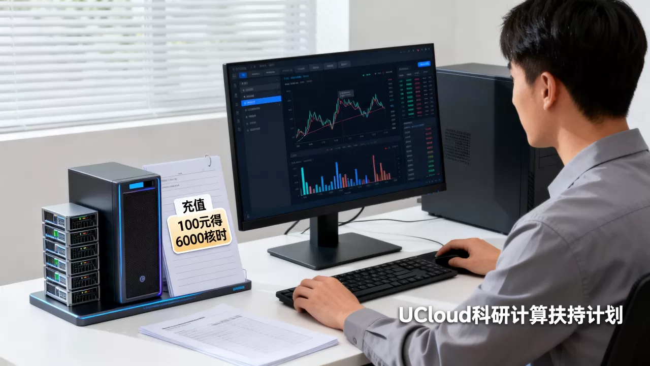 UCloud充值100元得6000核时算力是真的吗?科研计算扶持计划详情 UCloud充值100元得6000核时算力是真的吗?科研计算扶持计划详情