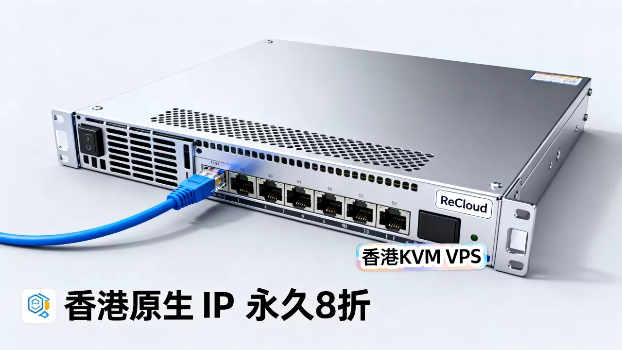 ReCloud香港KVM VPS永久8折是真的吗?香港原生IP稳定吗 ReCloud香港KVM VPS永久8折是真的吗?香港原生IP稳定吗