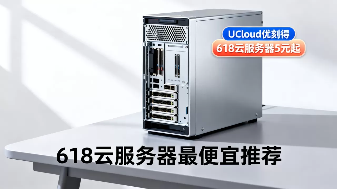 UCloud优刻得618云服务器5元起是真的吗？618云服务器最便宜的推荐