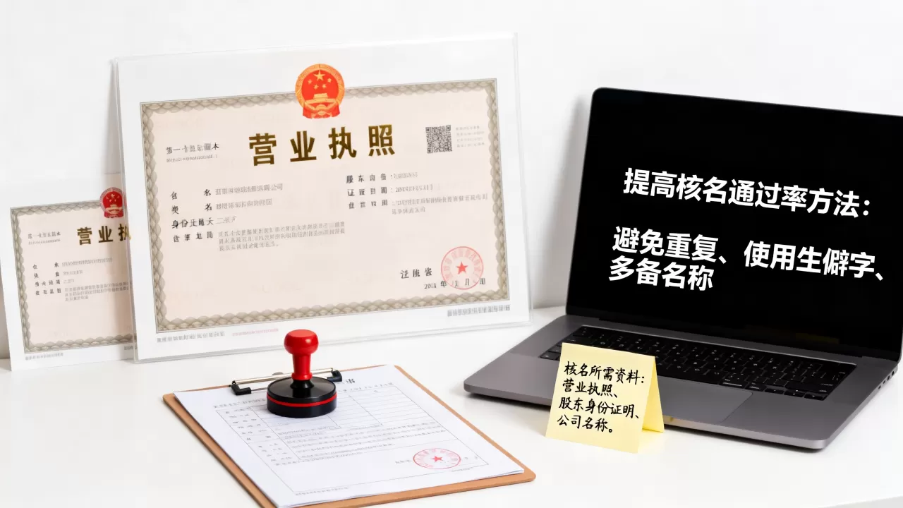 注册公司核名需要哪些资料?公司核名通过率低怎么办 注册公司核名需要哪些资料?公司核名通过率低怎么办