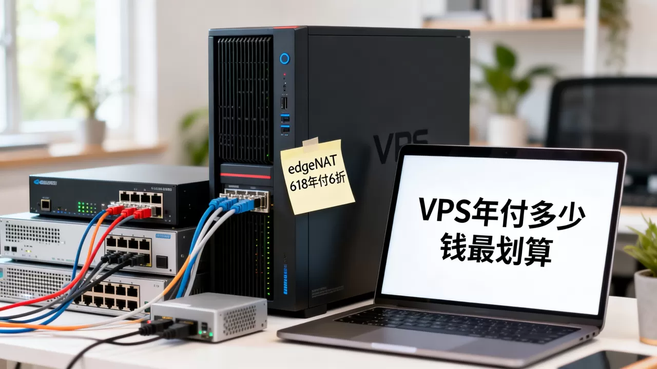 edgeNAT 618年付6折是真的吗？VPS年付多少钱最划算
