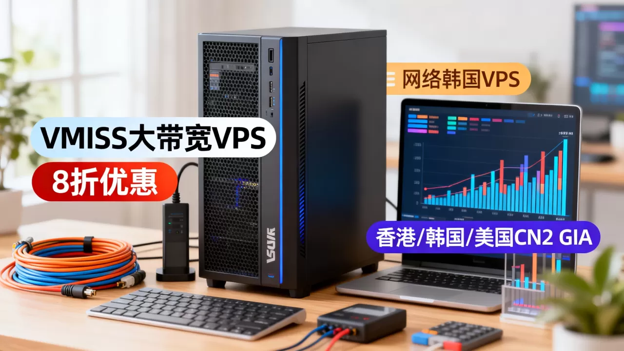 VMISS大带宽VPS恢复8折值得买吗?香港韩国美国CN2 GIA优惠 VMISS大带宽VPS恢复8折值得买吗?香港韩国美国CN2 GIA优惠