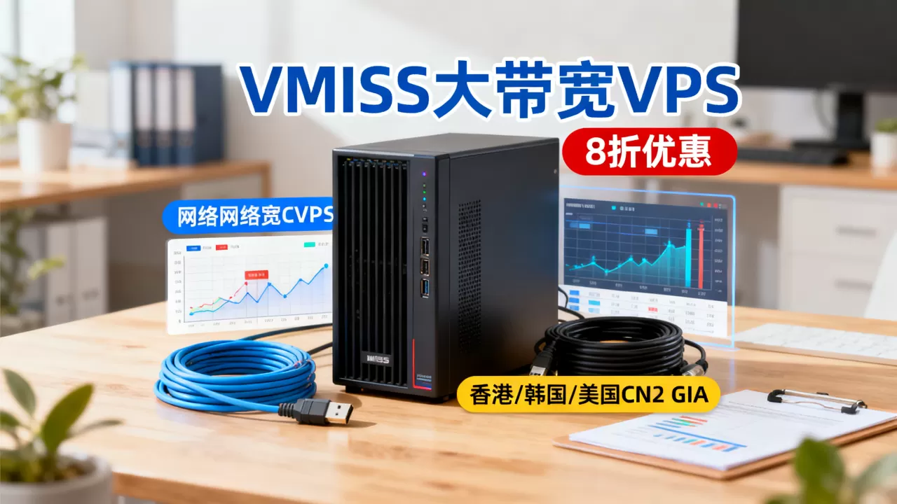 VMISS大带宽VPS恢复8折值得买吗?香港韩国美国CN2 GIA优惠 VMISS大带宽VPS恢复8折值得买吗?香港韩国美国CN2 GIA优惠
