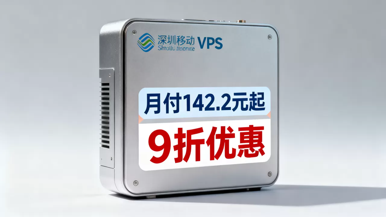 深圳移动VPS月付142.2元起,9折优惠值得入手吗 深圳移动VPS月付142.2元起,9折优惠值得入手吗