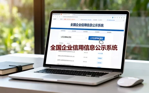 公司注册地址怎么查？全国企业信用信息公示系统查询入口