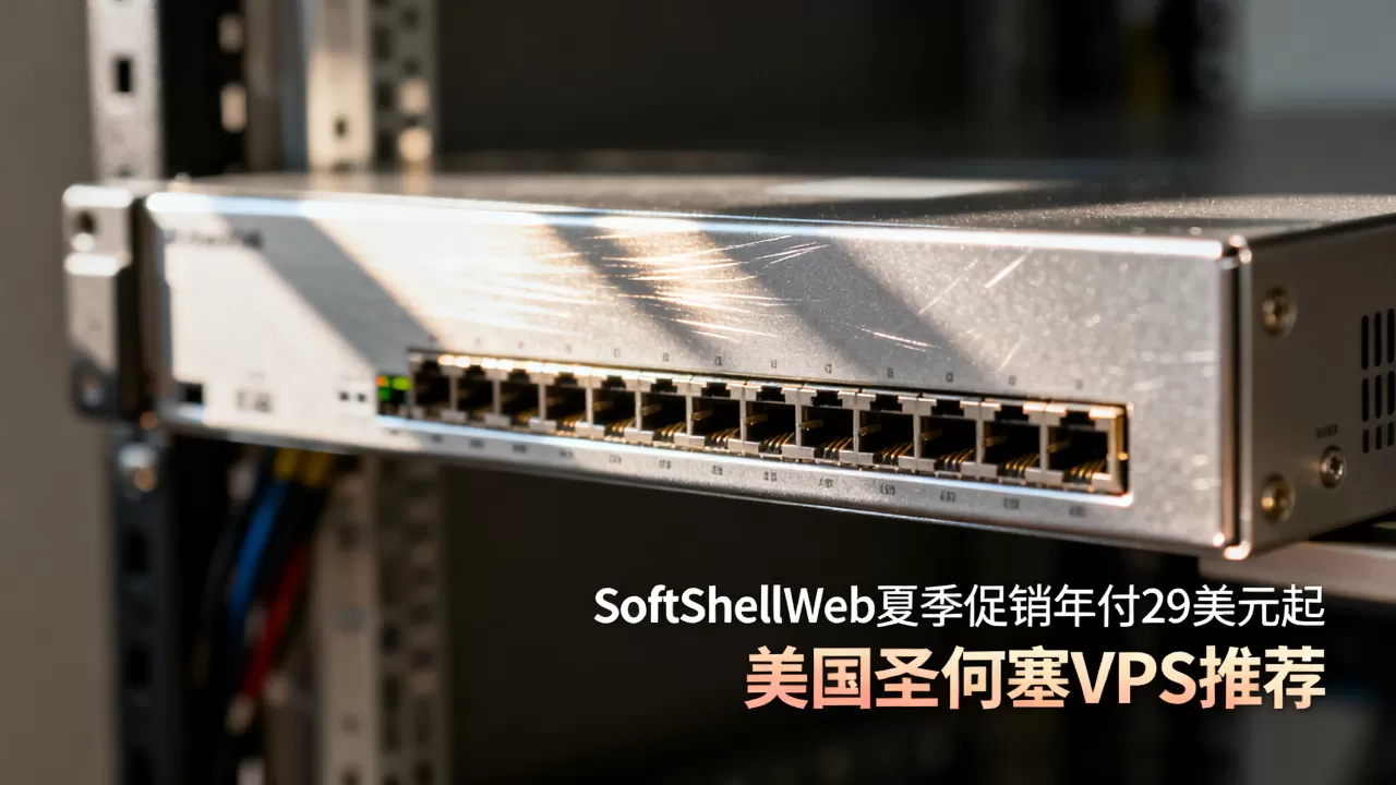 SoftShellWeb夏季促销年付29美元起，美国圣何塞VPS推荐哪家
