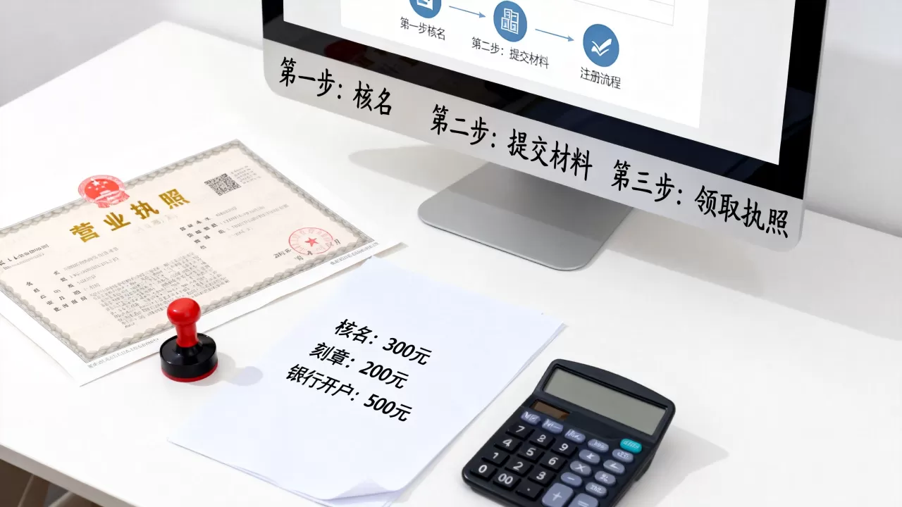 注册公司到底要花多少钱？公司注册费用明细及流程