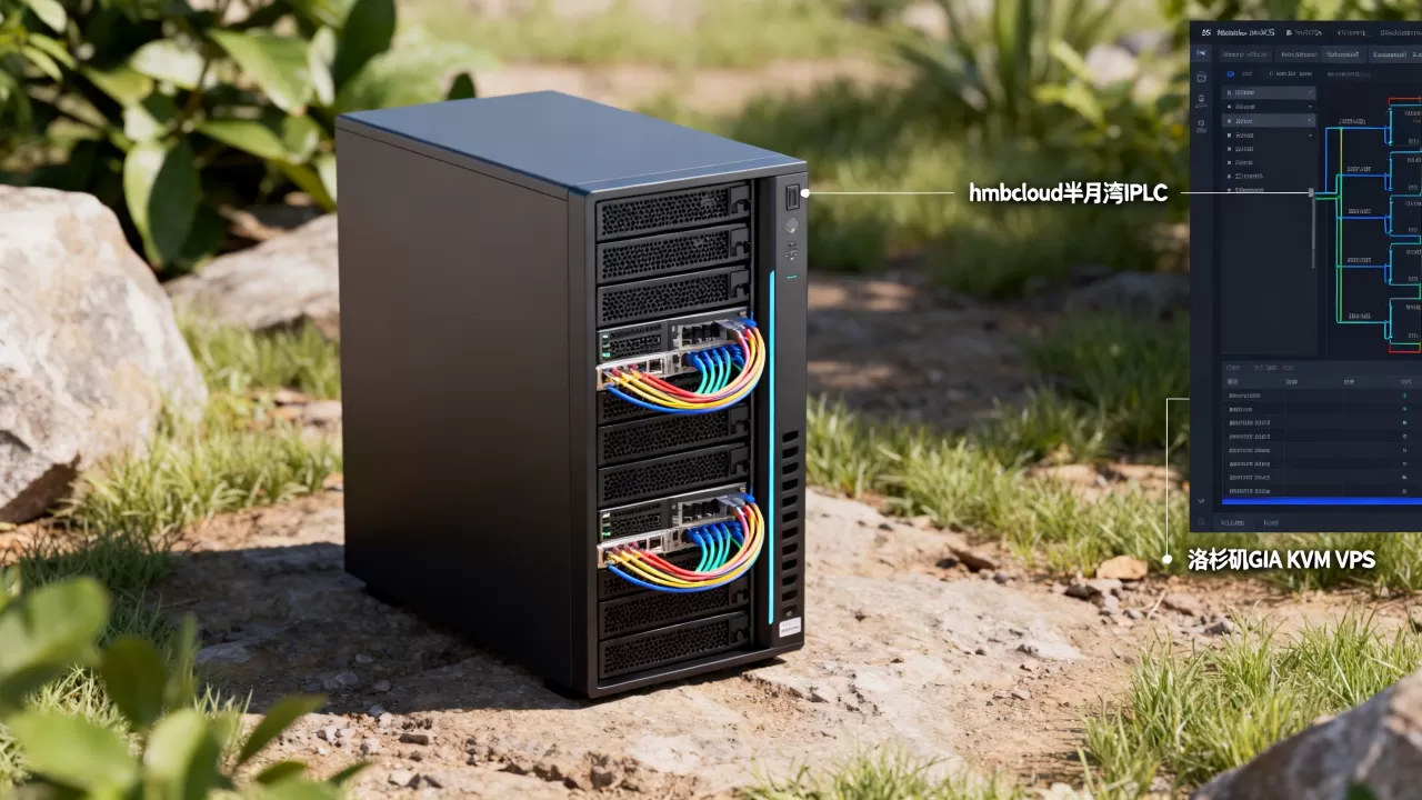 hmbcloud半月湾IPLC线路值得入手吗？洛杉矶GIA KVM VPS推荐