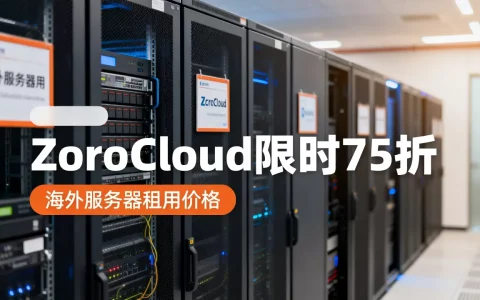 ZoroCloud限时75折值得买吗？海外服务器租用价格