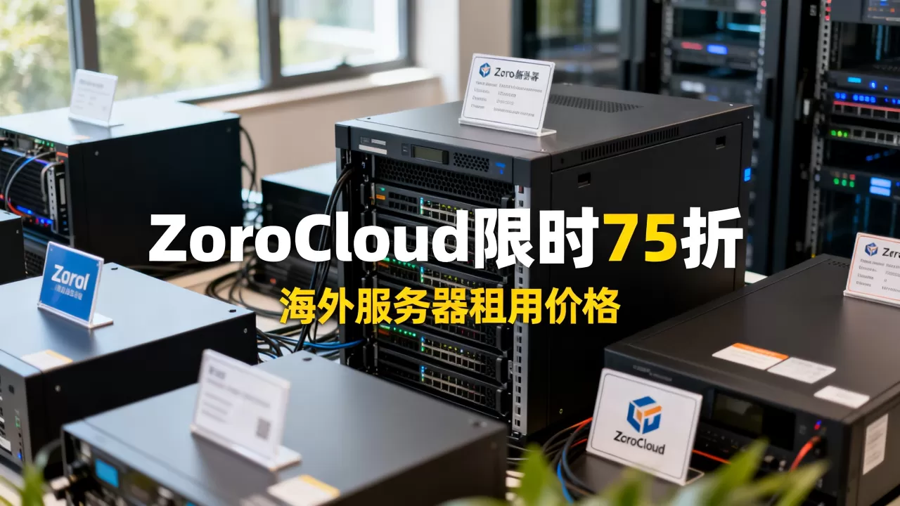 ZoroCloud限时75折值得买吗?海外服务器租用价格 ZoroCloud限时75折值得买吗?海外服务器租用价格