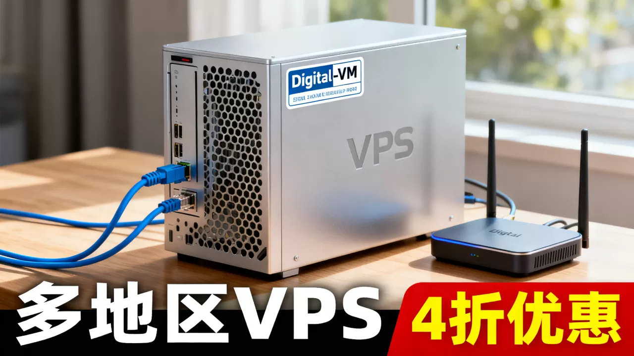 Digital-VM多地区VPS主机4折划算吗?vps主机推荐高性价比 Digital-VM多地区VPS主机4折划算吗?vps主机推荐高性价比