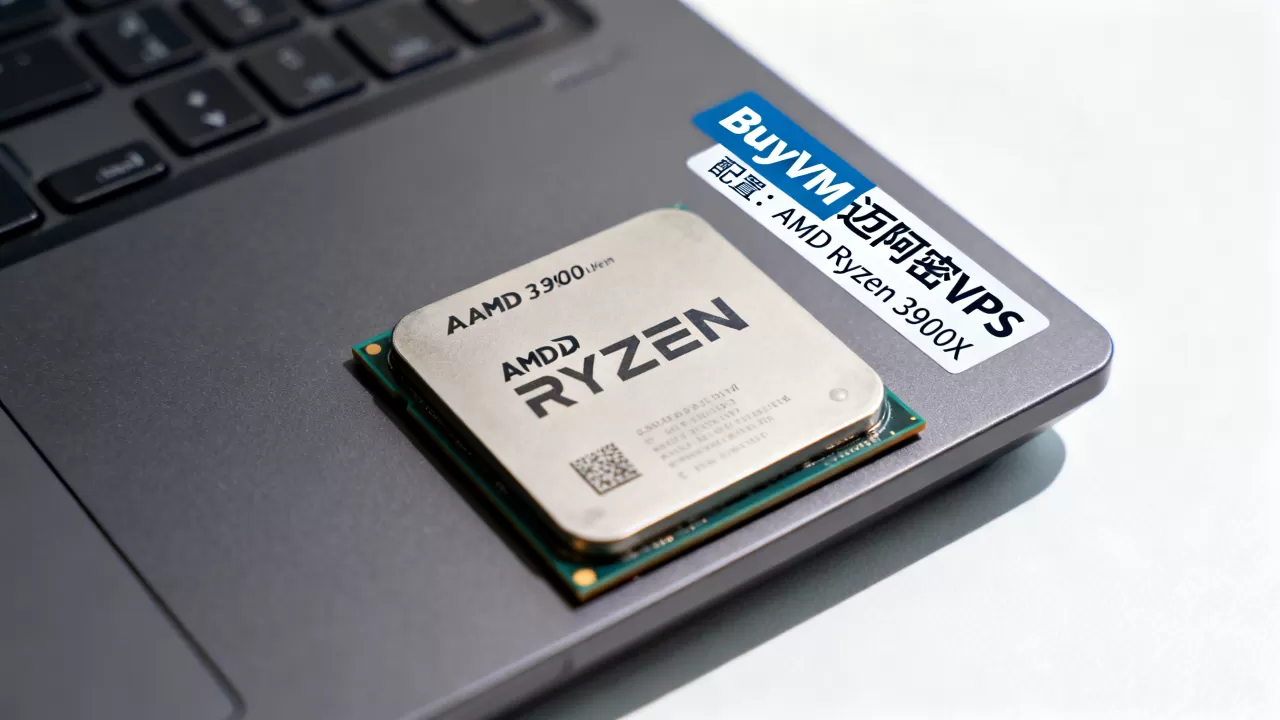 BuyVM迈阿密VPS值得买吗，AMD Ryzen 3900X配置评测