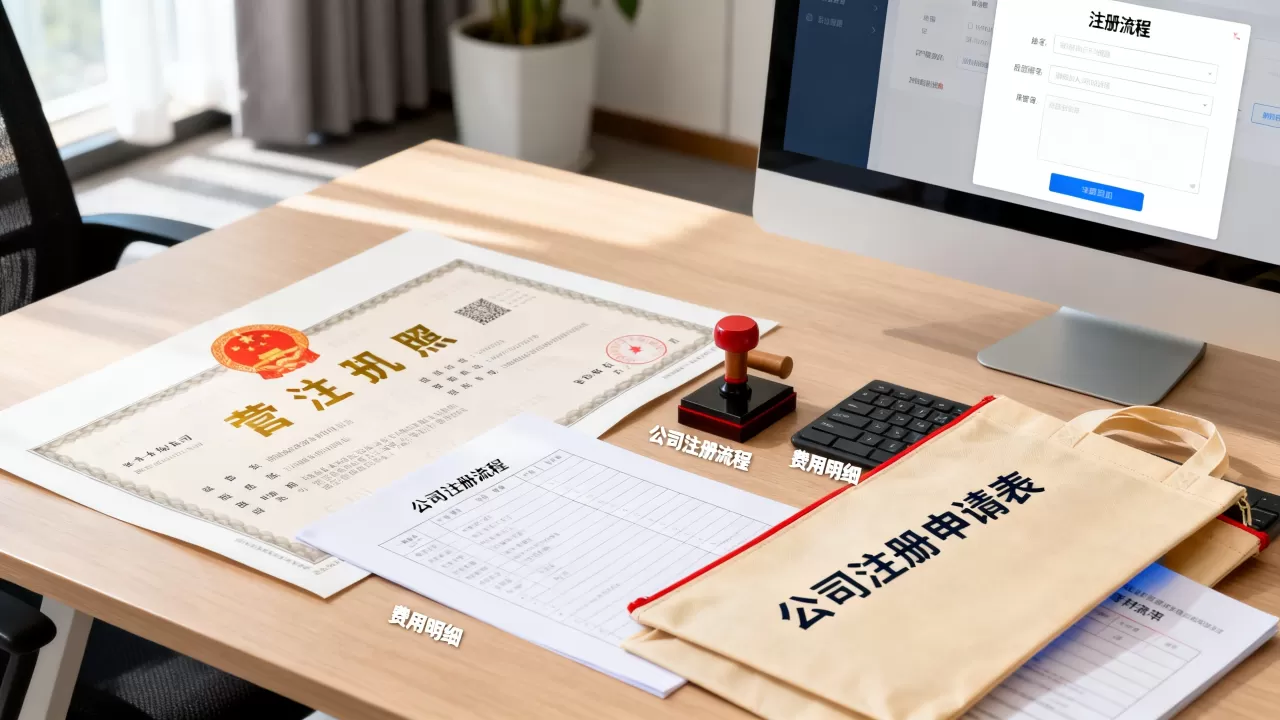 公司注册要多久能下证？公司注册流程和费用详解