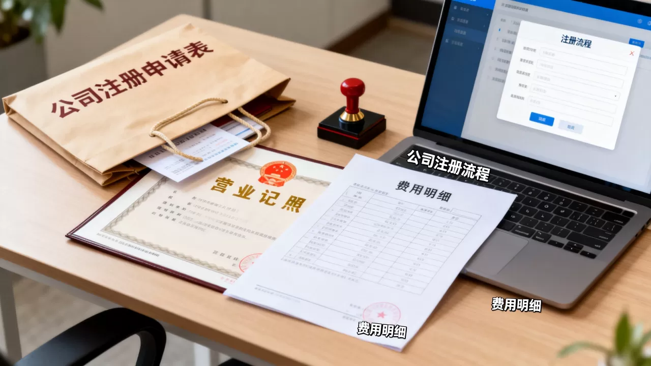 公司注册要多久能下证？公司注册流程和费用详解