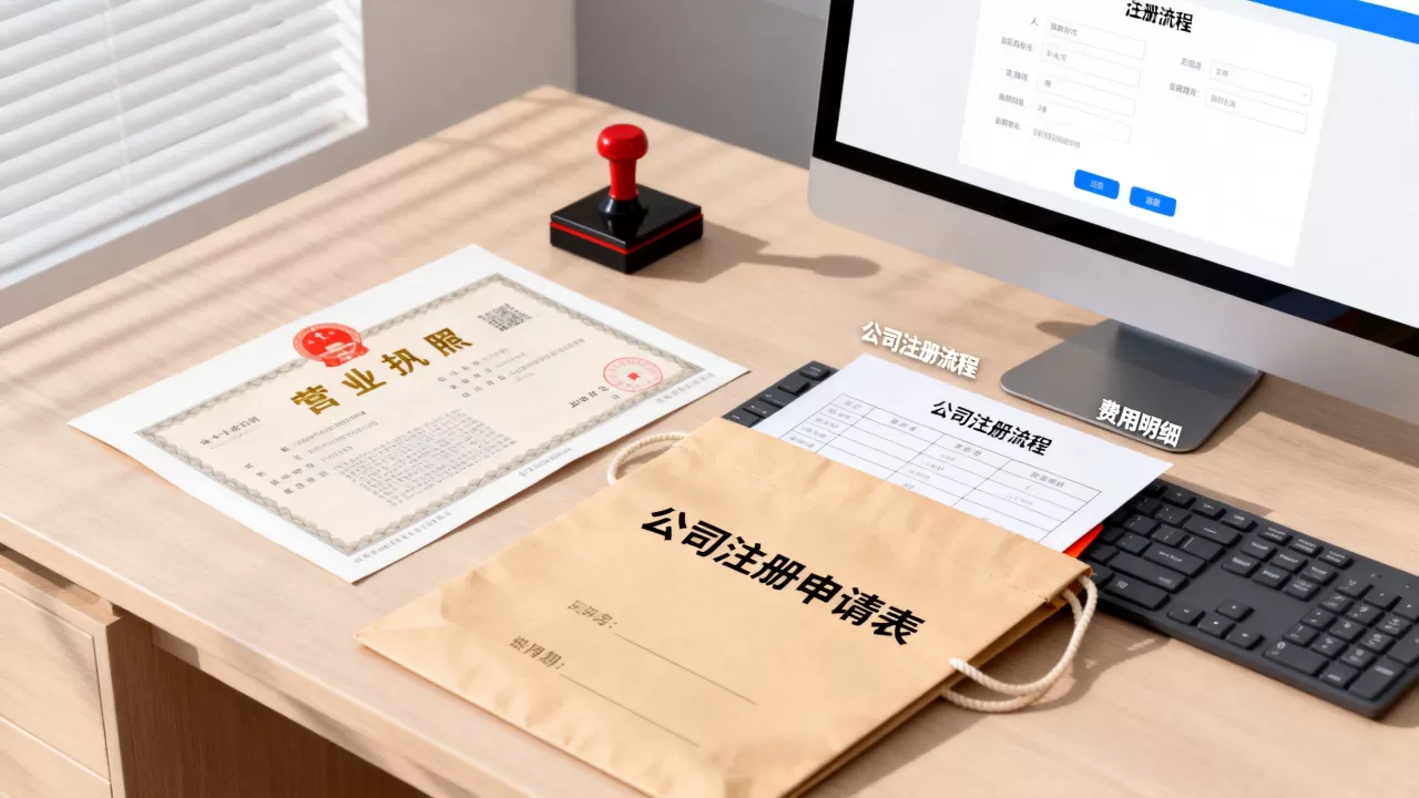 公司注册要多久能下证？公司注册流程和费用详解