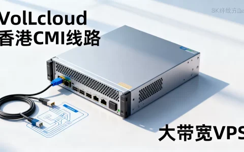 VoLLcloud香港CMI线路VPS好用吗？香港便宜大带宽VPS推荐