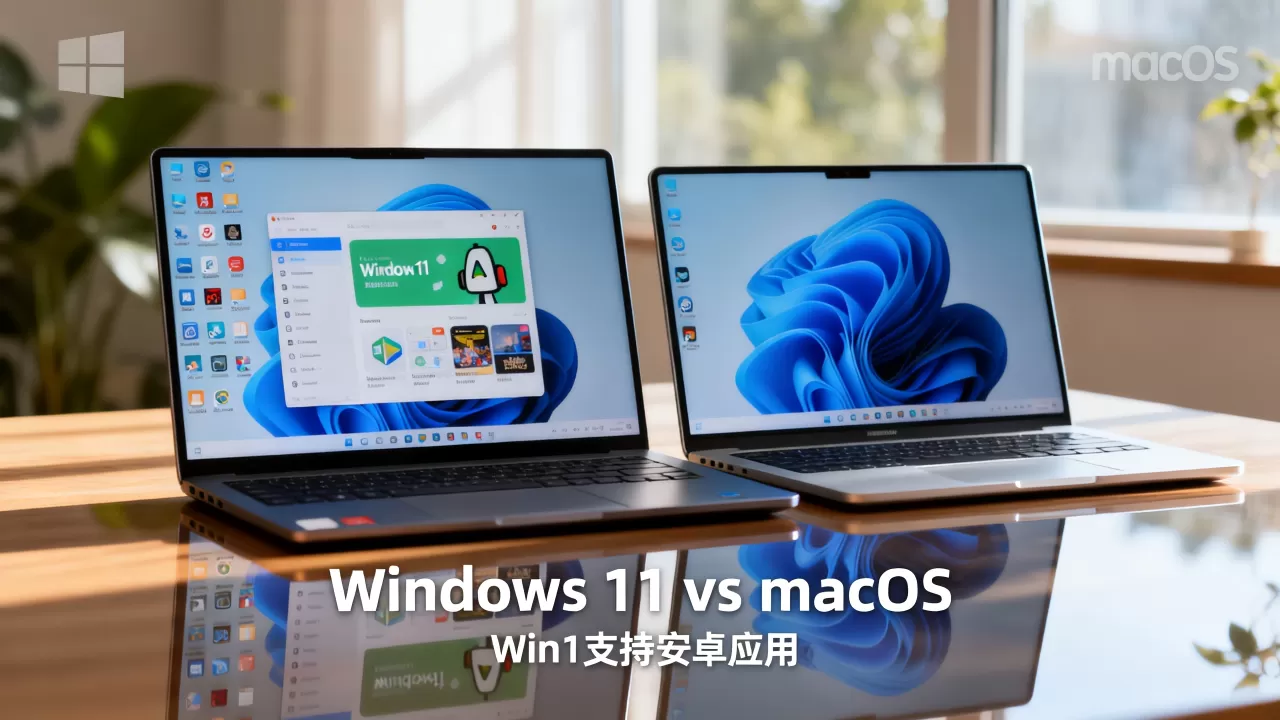 Windows 11像macOS？Win11支持安卓应用吗