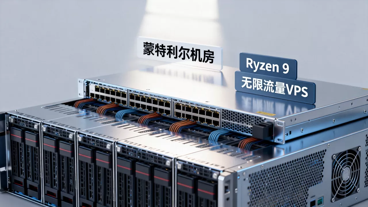 加拿大VPS选哪家？蒙特利尔机房Ryzen 9无限流量VPS推荐