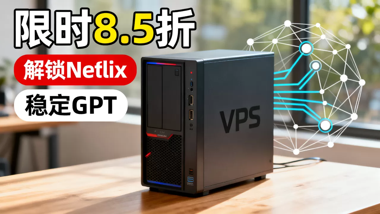 TotHost越南VPS限时8.5折值得买吗，解锁Netflix和GPT稳定吗