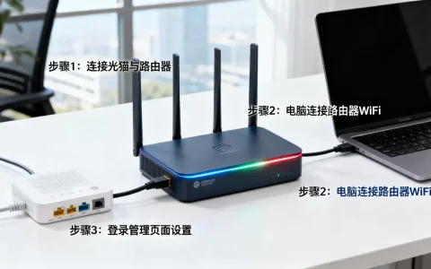 公司网线接路由器怎么设置？公司路由器怎么设置网络连接