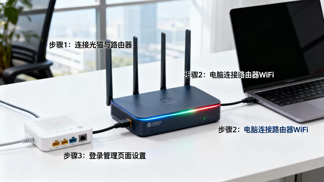 公司网线接路由器怎么设置?公司路由器怎么设置网络连接 公司网线接路由器怎么设置?公司路由器怎么设置网络连接