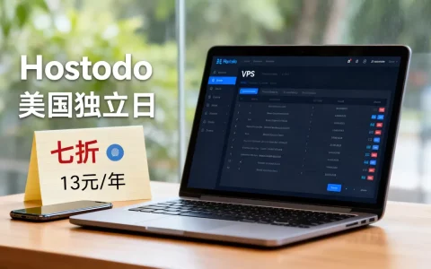 Hostodo美国独立日VPS七折低至13元/年？美国便宜VPS推荐