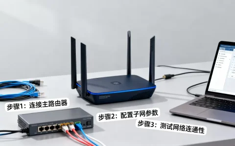 公司网络添加路由器怎么设置？企业网络扩容方案
