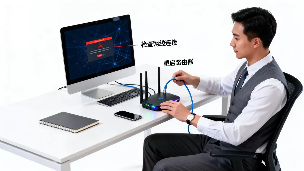公司电脑连不上网怎么办?网络突然断网快速恢复方法 公司电脑连不上网怎么办?网络突然断网快速恢复方法