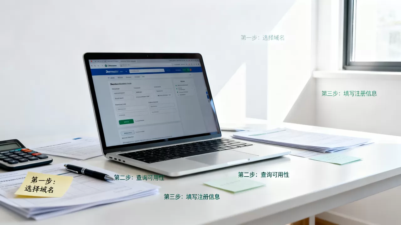 公司网站域名注册流程是怎样的?域名注册具体步骤 公司网站域名注册流程是怎样的?域名注册具体步骤