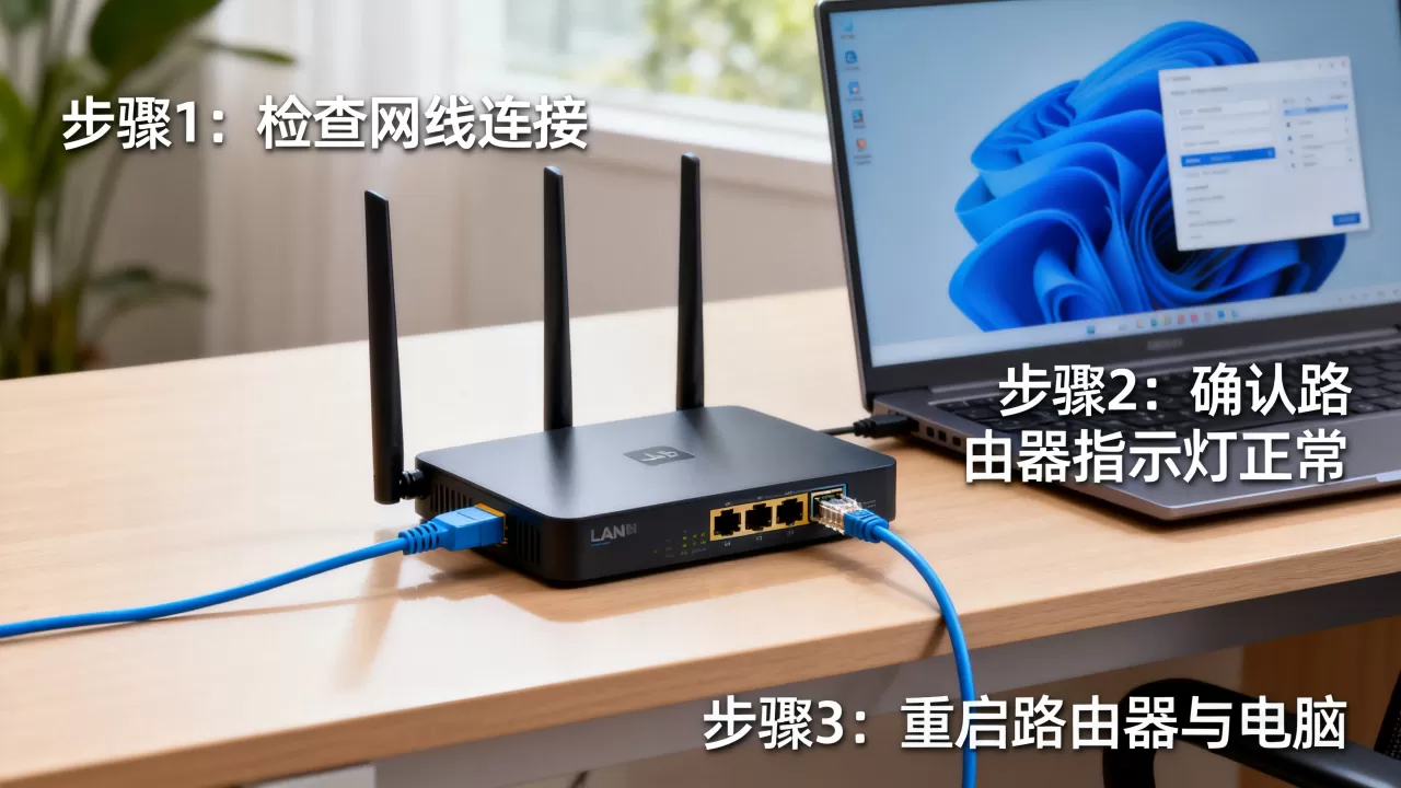 公司网线连路由器怎么设置?路由器连接电脑没网怎么办 公司网线连路由器怎么设置?路由器连接电脑没网怎么办