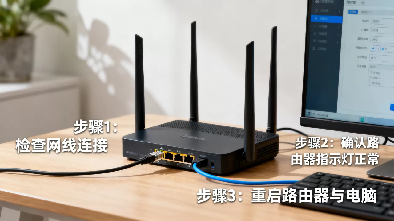 公司网线连路由器怎么设置?路由器连接电脑没网怎么办 公司网线连路由器怎么设置?路由器连接电脑没网怎么办