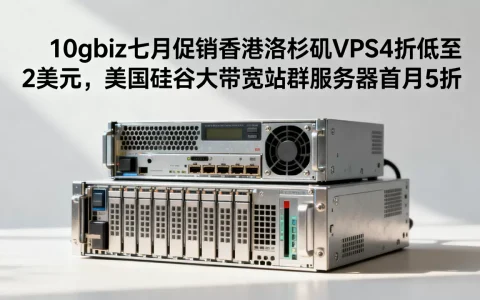 10gbiz七月促销香港洛杉矶VPS4折低至2美元，美国硅谷大带宽站群服务器首月5折多少钱