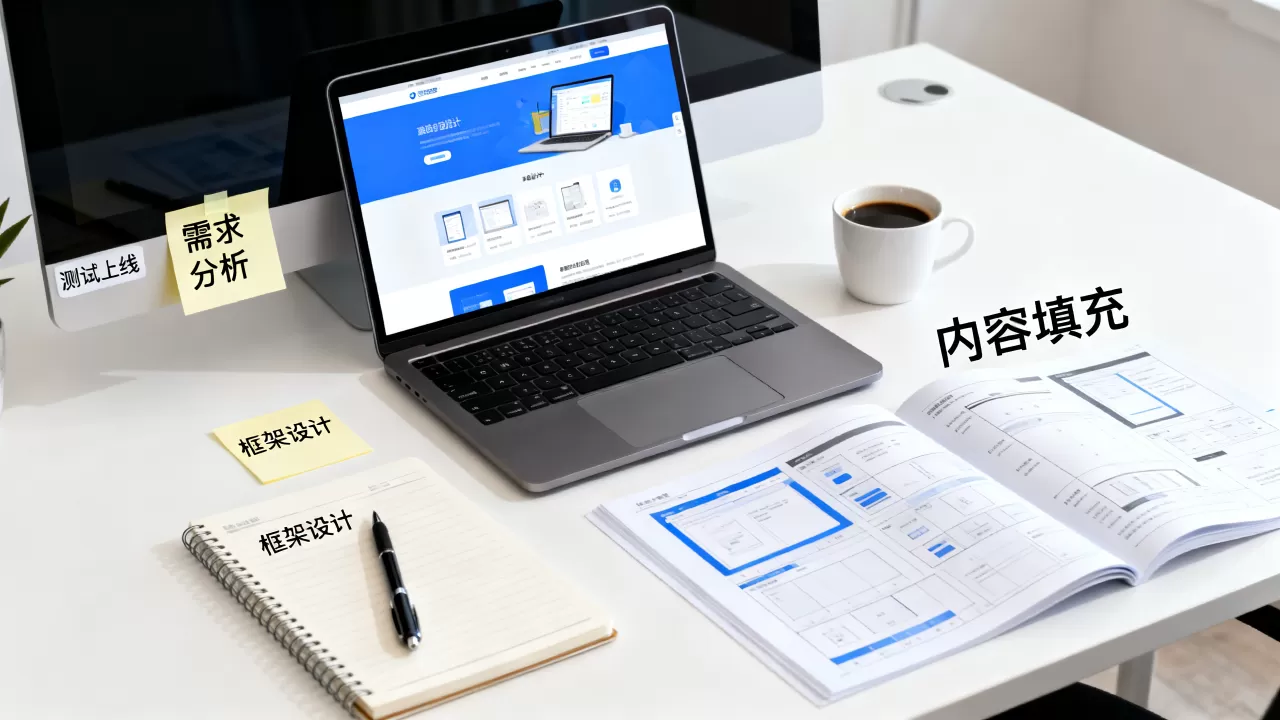 公司网站建设怎么规划？企业官网搭建流程与注意事项