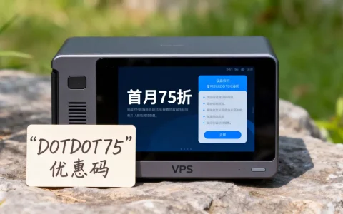 Dotdotnetwork洛杉矶CN2 GIA VPS首月75折怎么用？美国VPS优惠码领取